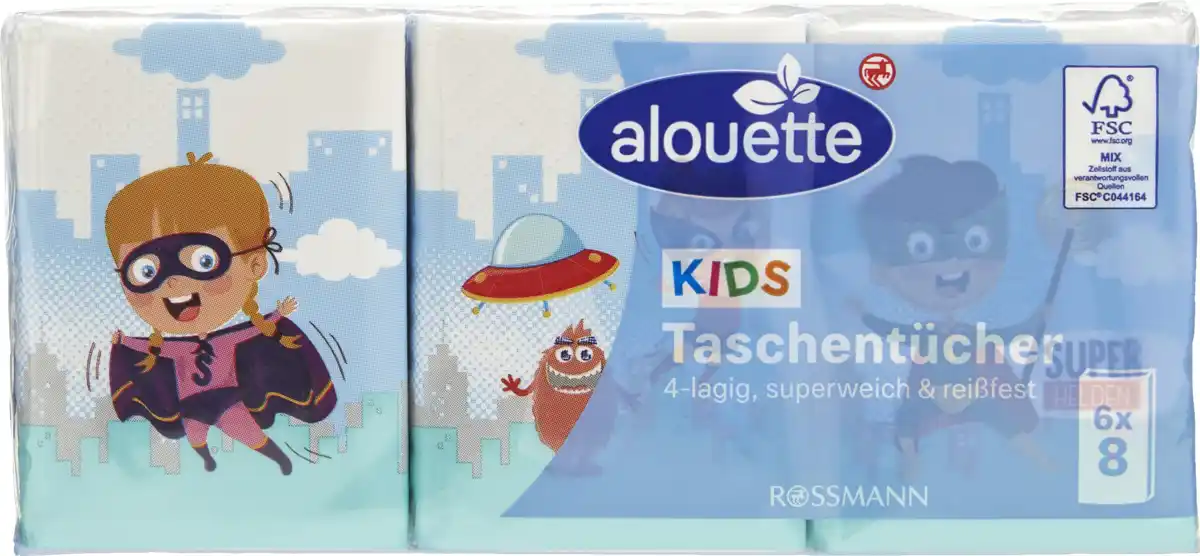 Bild 1 von alouette Taschentücher für Kinder