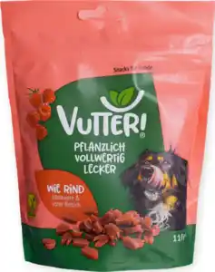 Vutter Snacks für Hunde - wie Leberwurst, 110 g