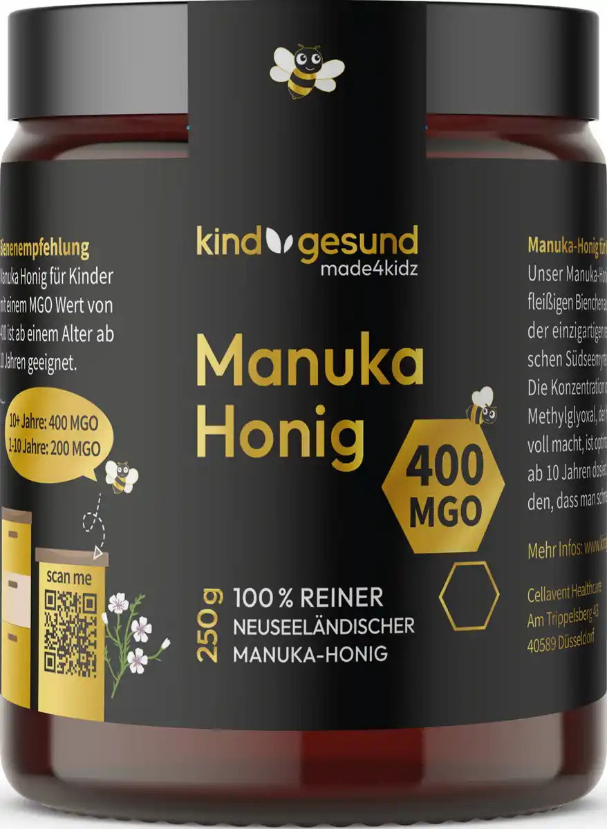 Bild 1 von kindgesund Manuka Honig MGO 400+, 250 g
