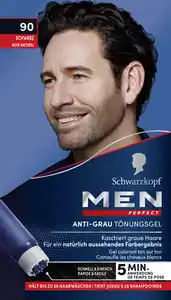 Men Perfect Anti-Grau Tönungs-Gel 90 Schwarz