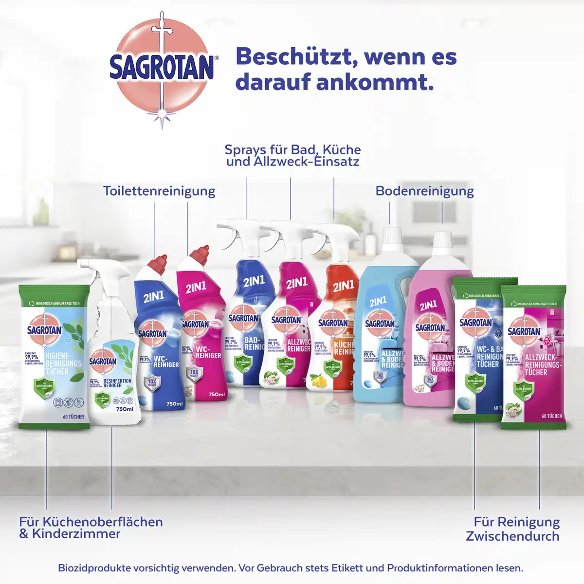 Bild 3 von Sagrotan Desinfektion Reiniger, 500 ml