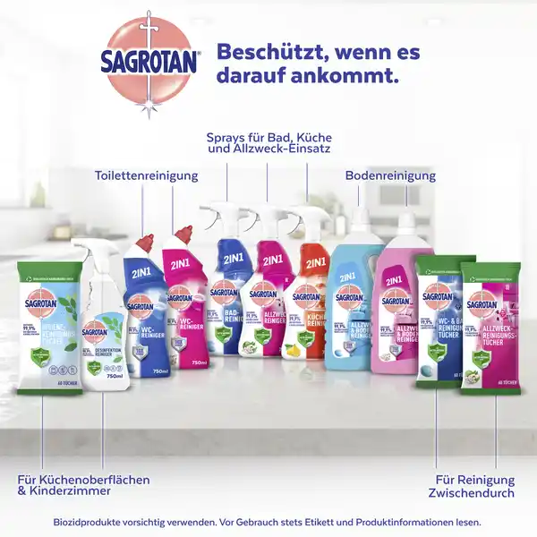 Bild 3 von Sagrotan Desinfektion Reiniger, 500 ml