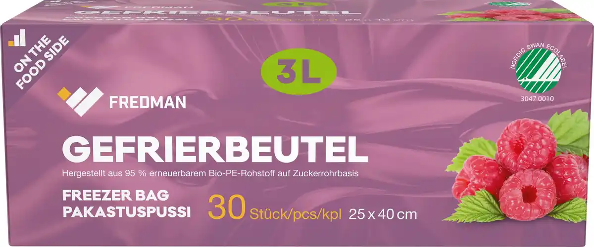 Bild 1 von Fredman Gefrierbeutel 3 l