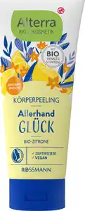 Alterra NATURKOSMETIK Körperpeeling Allerhand Glück, 200 ml