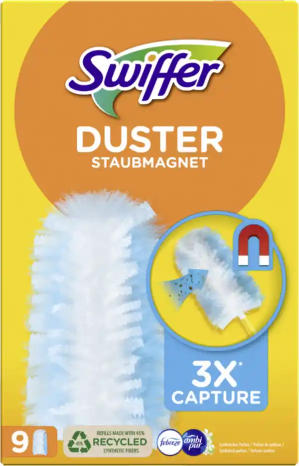 Bild 1 von Swiffer Duster Staubmagnet mit Febrezeduft Nachfüllpackung