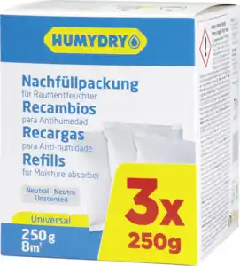 HUMYDRY Nachfüllpackung für Raumentfeuchter, 750 g