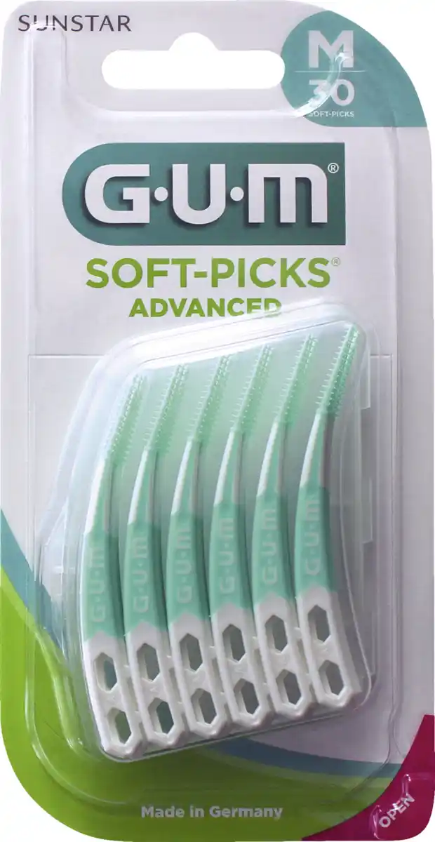 Bild 1 von GUM® SOFT-PICKS® ADVANCED medium mit Reise-Etui