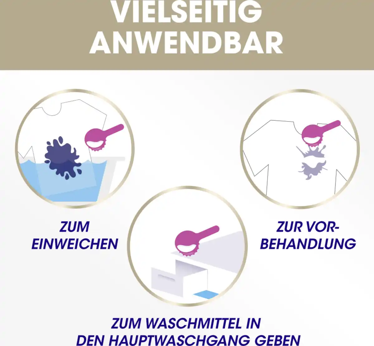 Bild 3 von Vanish Oxi Action Pulver Powerweiss, 550 g