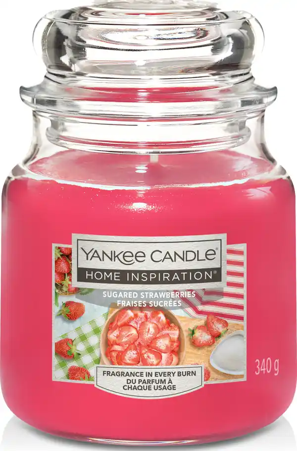 Bild 1 von Yankee Candle Duftglas Coral Sugared Strawberries, 340 g