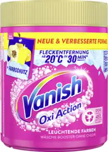 Vanish Oxi Action Pulver Pink Fleckenentferner, 550 g