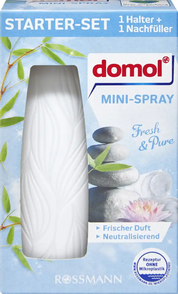 Bild 2 von domol Mini-Spray Starter-Set Fresh & Pure, 25 ml