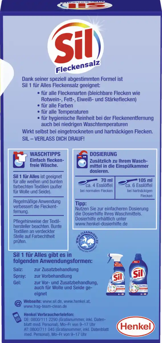 Bild 3 von Sil 1 für Alles Fleckensalz, 500 g