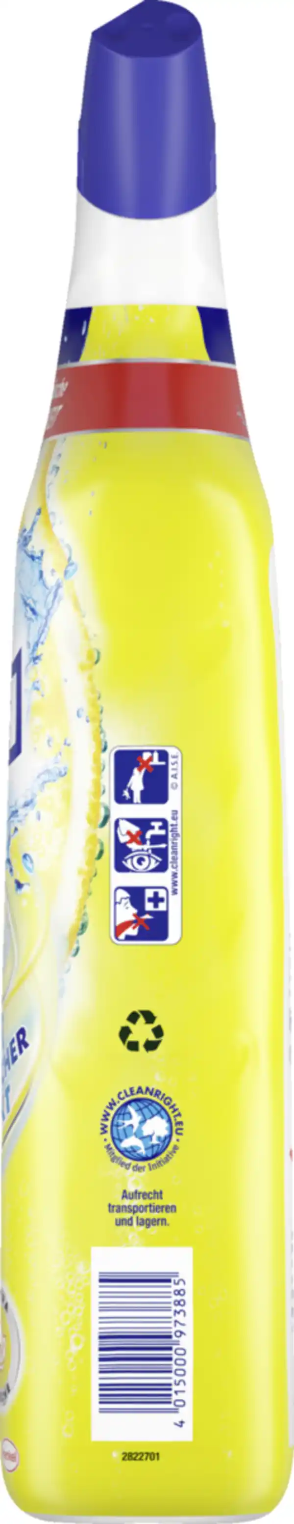Bild 2 von WC FRISCH Kraft Aktiv WC Reiniger Gel Lemon, 750 ml