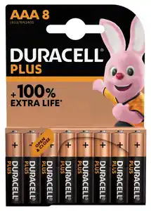 Duracell Plus AAA Alkaline-Batterien