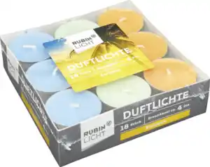 RUBIN LICHT Duftteelichte Fernweh