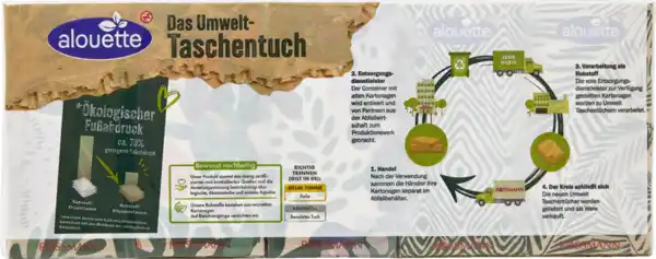 Bild 2 von alouette Umwelt-Taschentücher