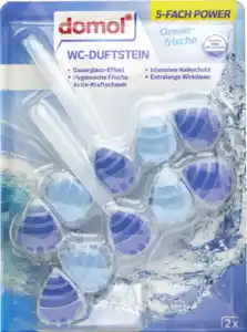 domol WC-Duftstein 5-fach Power Ozeanfrische, 110 g