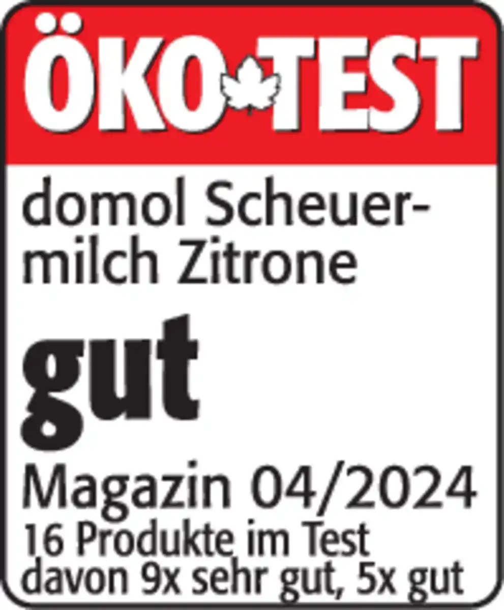 Bild 2 von domol Scheuermilch Zitrone, 750 ml