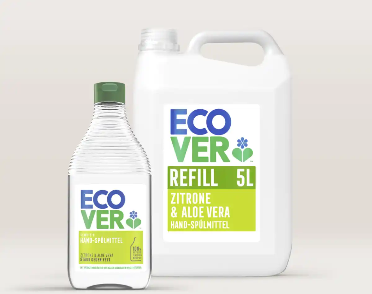 Bild 3 von Ecover Hand-Spülmittel Zitrone & Aloe Vera, 450 ml