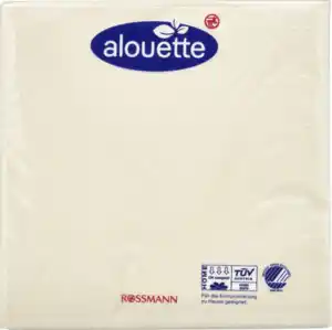 alouette Serviette creme