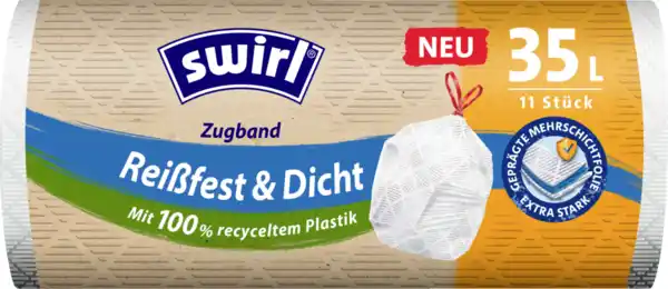 Bild 1 von Swirl Müllbeutel mit Zugband 35 L