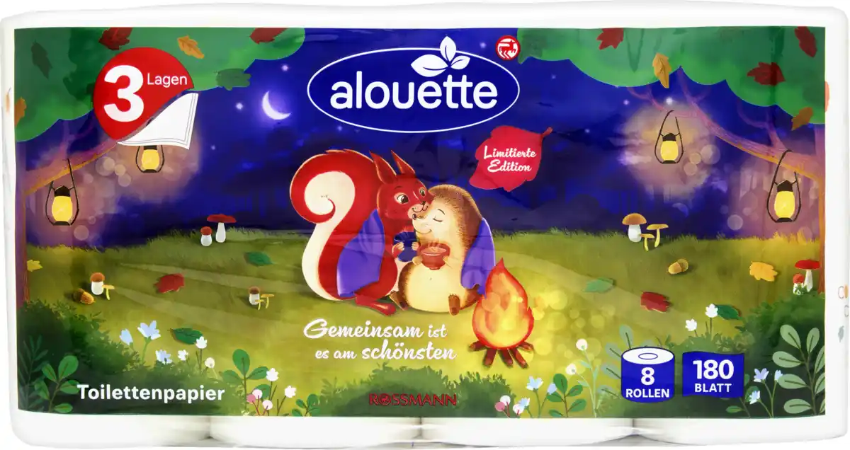 Bild 1 von alouette Toilettenpapier Gemeinsam ist es am schönsten