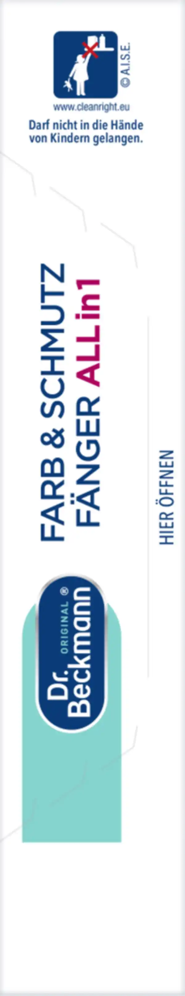 Bild 2 von Dr. Beckmann Farb & Schmutz Fänger ALL in 1