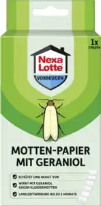 Nexa Lotte Motten-Papier Geraniol