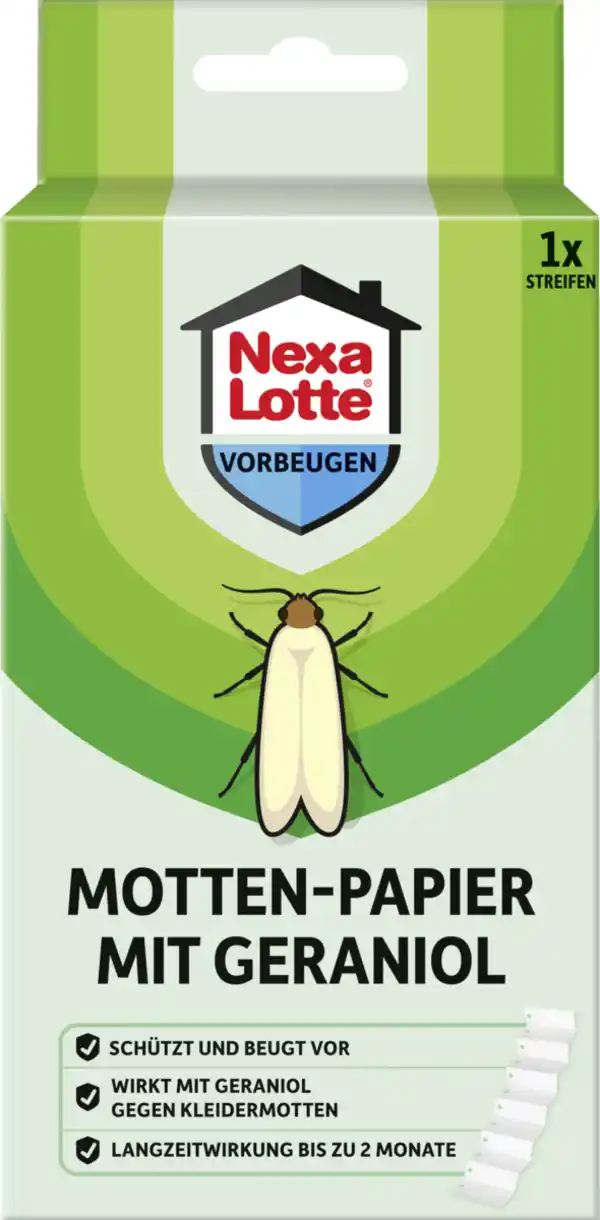 Bild 1 von Nexa Lotte Motten-Papier Geraniol