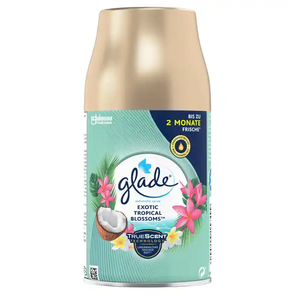 Bild 1 von Glade Automatic Spray Lufterfrischer Exotic Tropical Blossoms Nachfüller, 269 ml