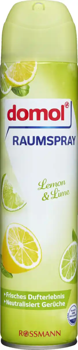 Bild 1 von domol Raumspray Lemon & Lime, 300 ml
