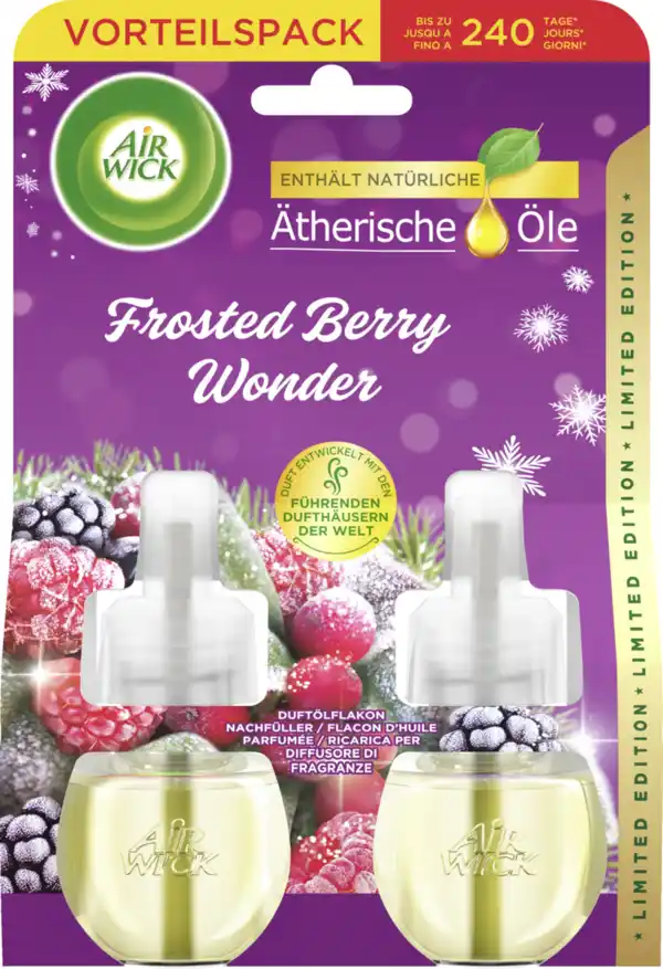 Bild 1 von Air Wick Duftölflakon Nachfüller Duo Frosted Berry Wonder, 38 ml