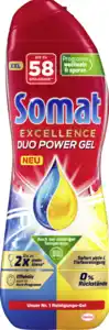 Somat Excellence Duo Power Gel Zitrone & Limette, 928 ml