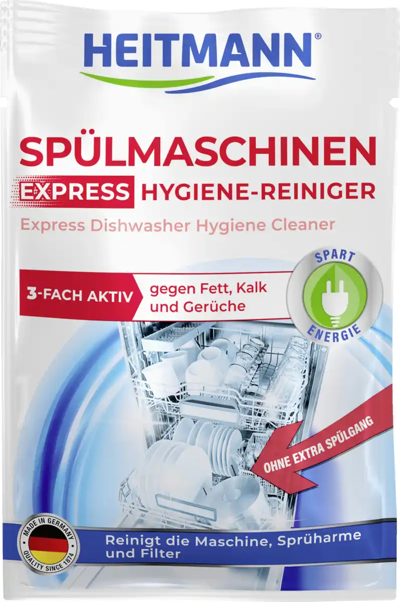 Bild 1 von Heitmann Express Spülmaschinen Hygiene-Reiniger, 30 g