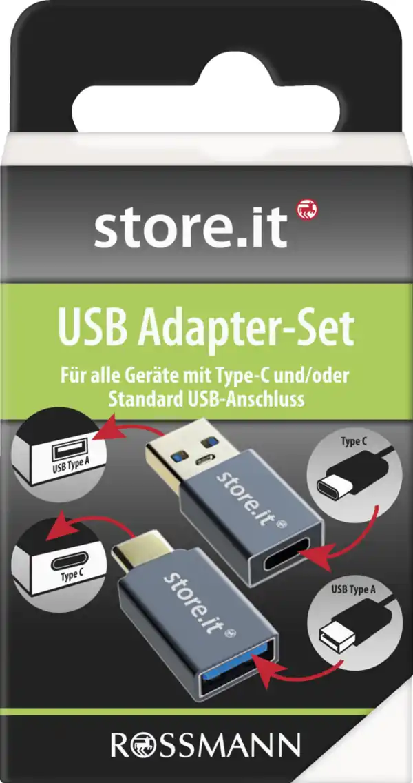 Bild 1 von store.it USB Adapter-Set 2 Stück