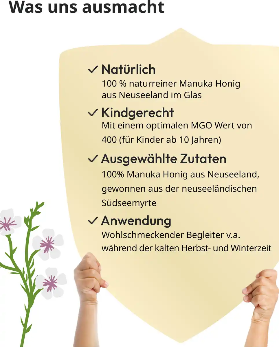 Bild 4 von kindgesund Manuka Honig MGO 400+, 250 g