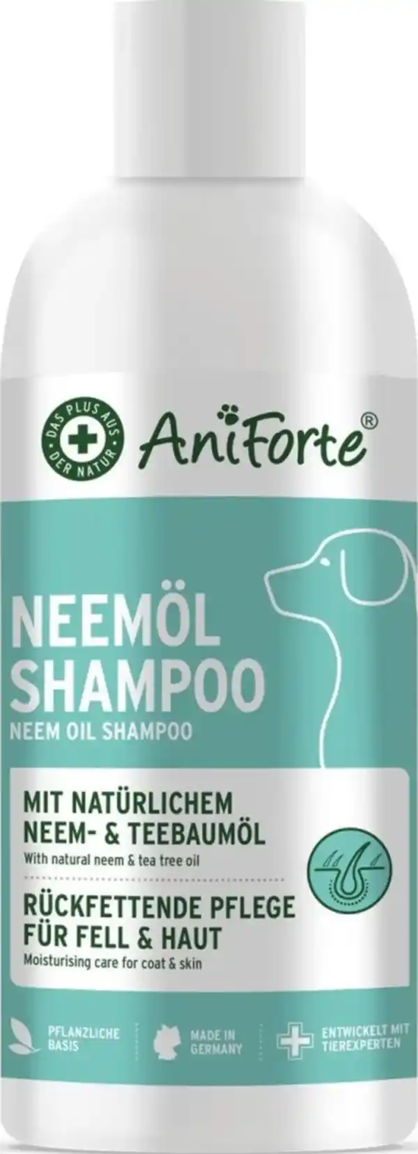 Bild 1 von AniForte Neemöl Shampoo für Hunde, 500 ml