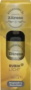 RUBIN LICHT Ätherisches Öl Zitrone, 10 ml