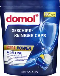 domol Geschirr-Reiniger Caps Extra Power, 462 g