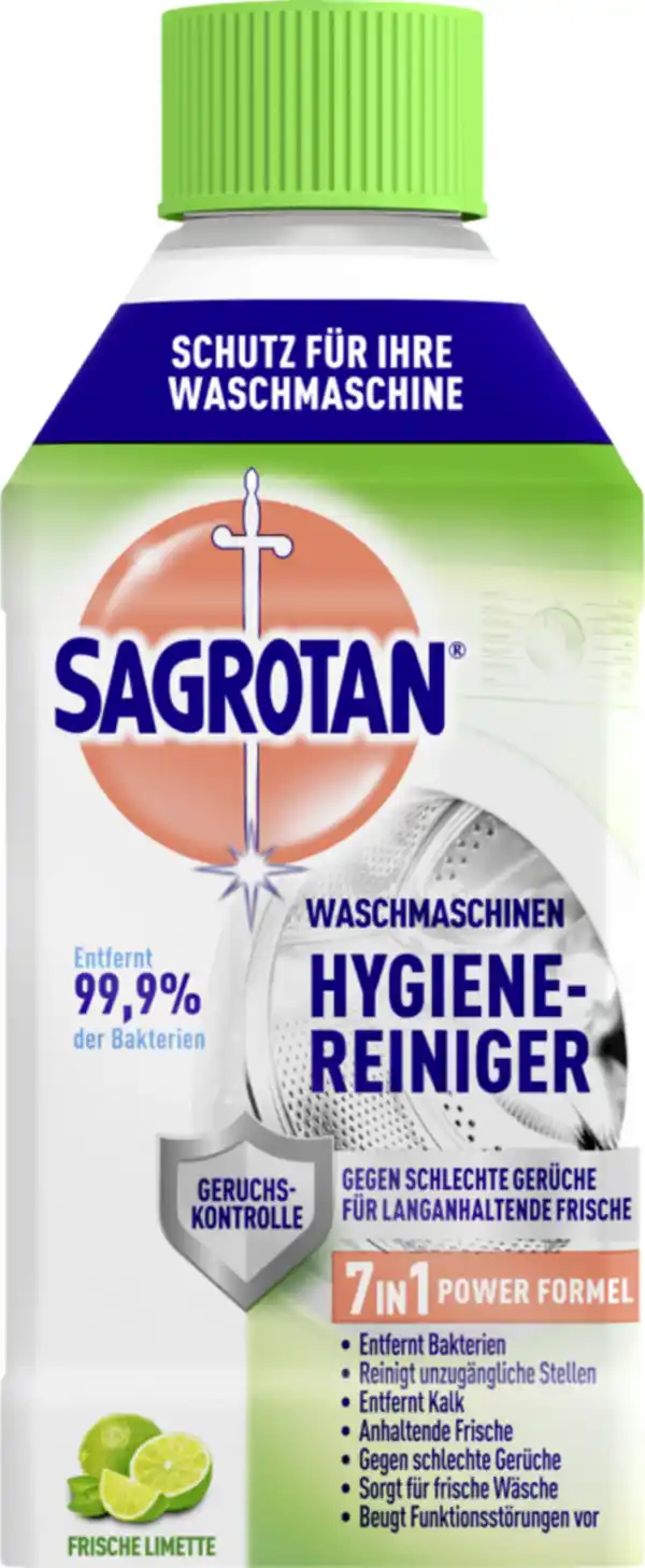 Bild 1 von Sagrotan Waschmaschinen Hygiene-Reiniger, 250 ml