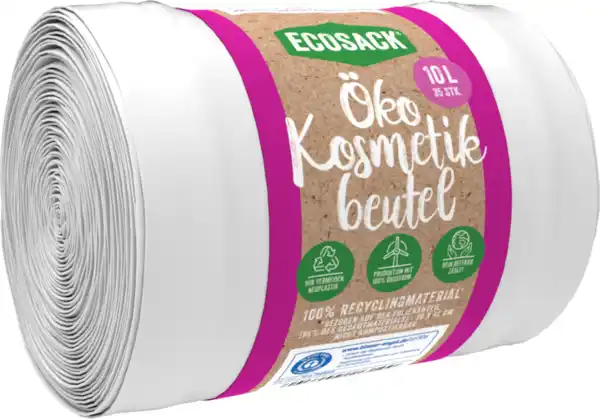 Bild 1 von ECOSACK Öko Kosmetikeimerbeutel 10 l