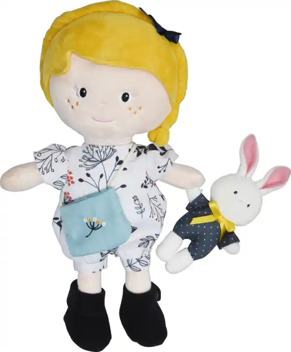 Bild 2 von Miniju Stoffpuppe Blond