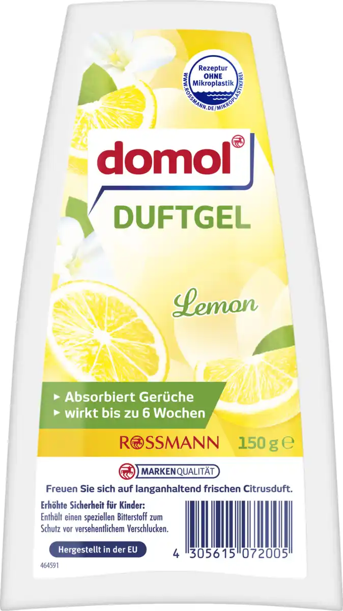Bild 1 von domol Duftgel "Lemon", 150 g