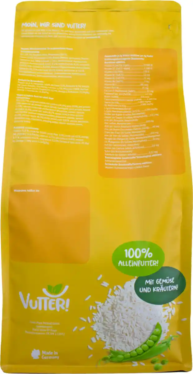 Bild 2 von Vutter Trockenfutter für Hunde - wie Huhn, 1 kg