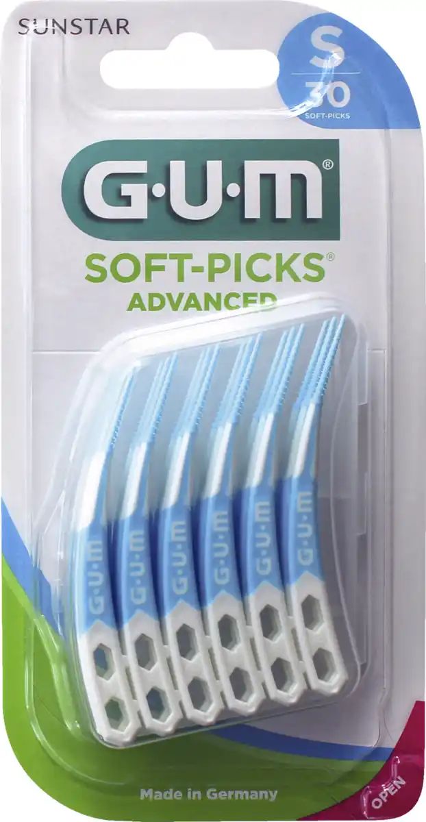 Bild 1 von GUM® SOFT-PICKS® ADVANCED small mit Reise-Etui