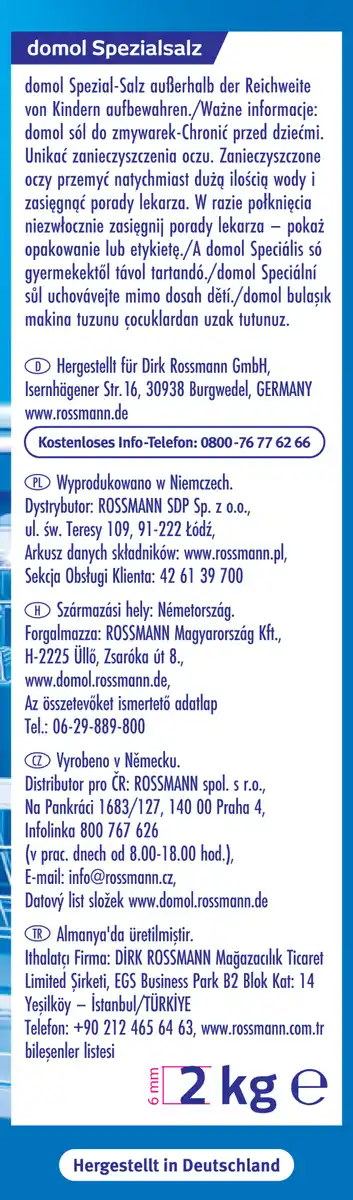 Bild 3 von domol Spezial-Salz, 2 kg