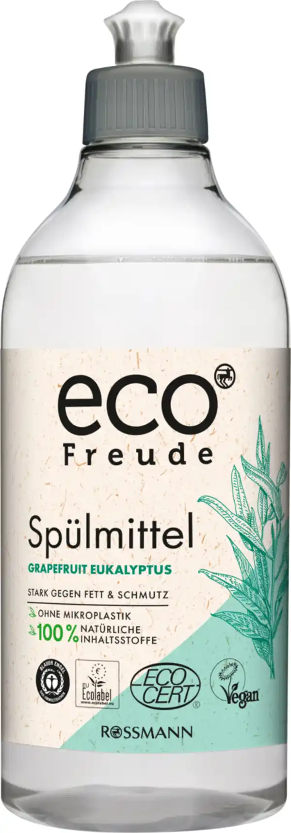 Bild 1 von eco Freude Spülmittel Grapefruit Eukalyptus, 500 ml