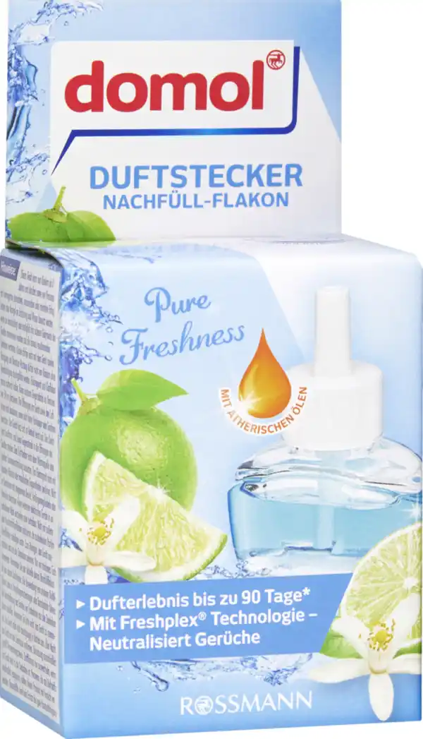 Bild 1 von domol Duftstecker Nachfüll-Flakon Pure Freshness, 25 ml