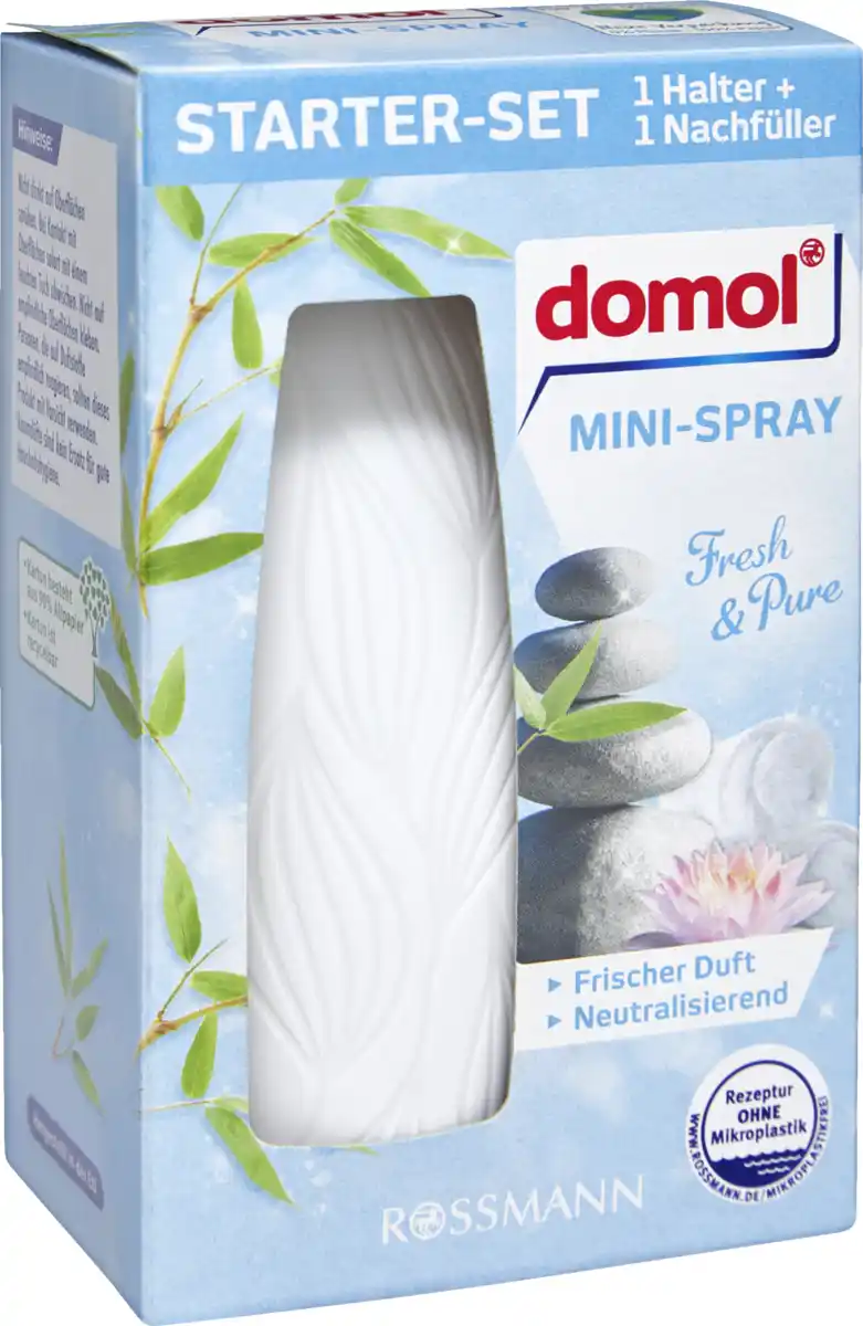 Bild 1 von domol Mini-Spray Starter-Set Fresh & Pure, 25 ml