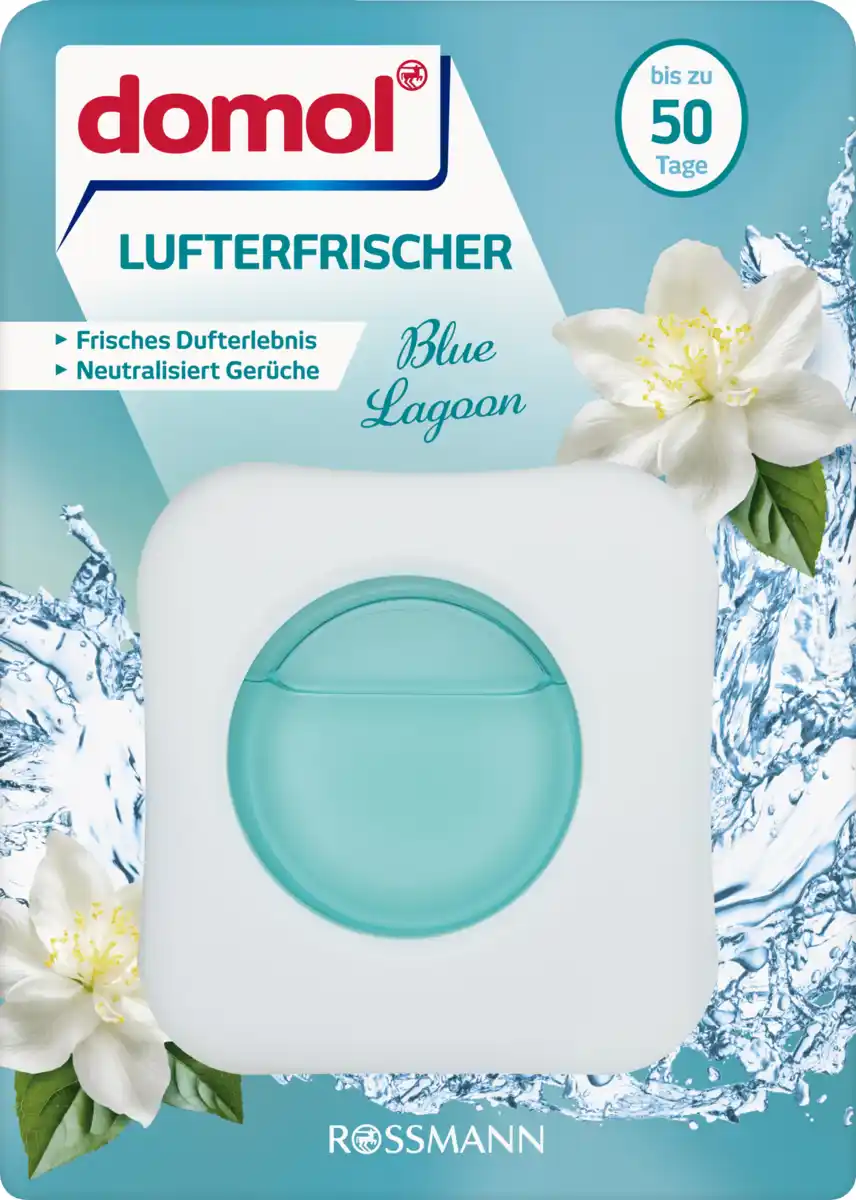 Bild 1 von domol Lufterfrischer Blue Lagoon
